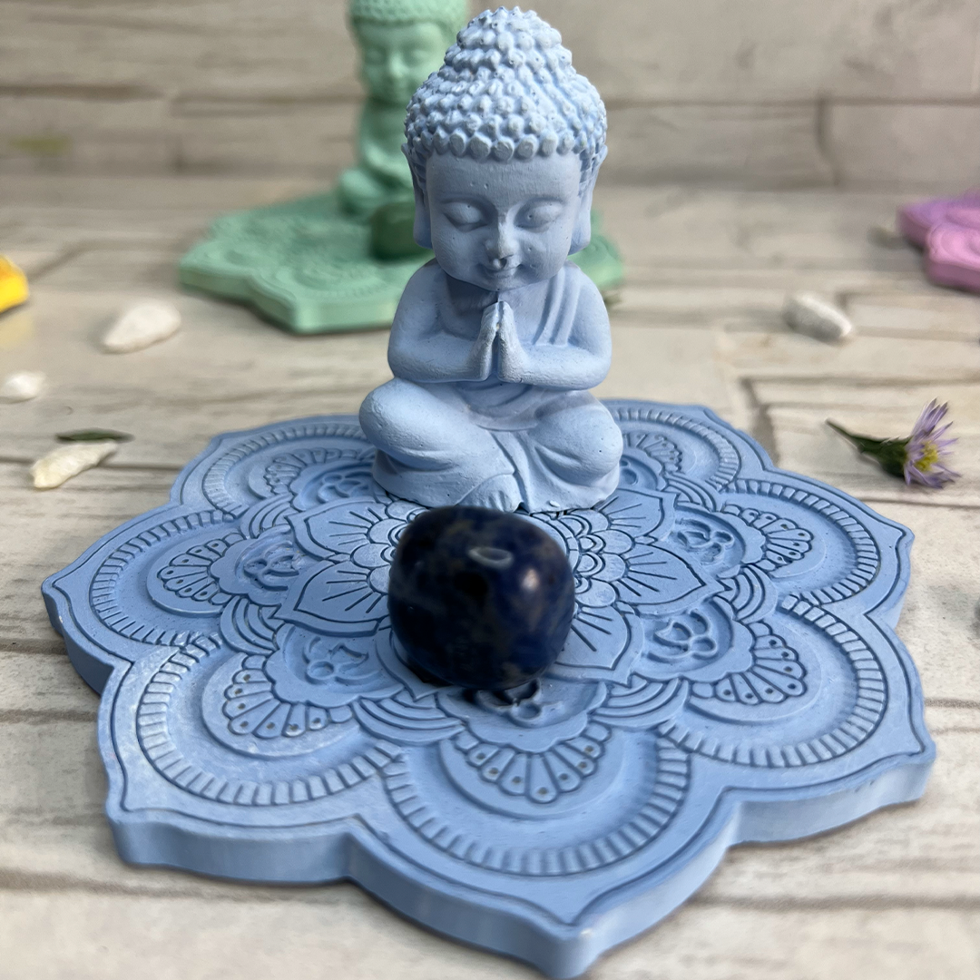 Mandala cuarzo  Lapislazuli